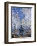 Saint Lazare Station, 1877-Claude Monet-Framed Premium Giclee Print