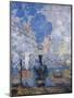 Saint Lazare Station, 1877-Claude Monet-Mounted Premium Giclee Print