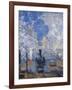 Saint Lazare Station, 1877-Claude Monet-Framed Giclee Print