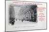 Saint-Lazare Station, Paris, C1900-null-Mounted Giclee Print