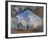 Saint Lazare Station-Claude Monet-Framed Art Print