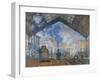 Saint Lazare Station-Claude Monet-Framed Art Print