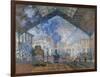 Saint Lazare Station-Claude Monet-Framed Art Print