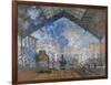 Saint Lazare Station-Claude Monet-Framed Art Print