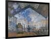 Saint Lazare Station-Claude Monet-Framed Art Print