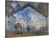 Saint Lazare Station-Claude Monet-Stretched Canvas