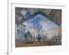 Saint Lazare Station-Claude Monet-Framed Art Print