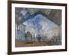 Saint Lazare Station-Claude Monet-Framed Art Print