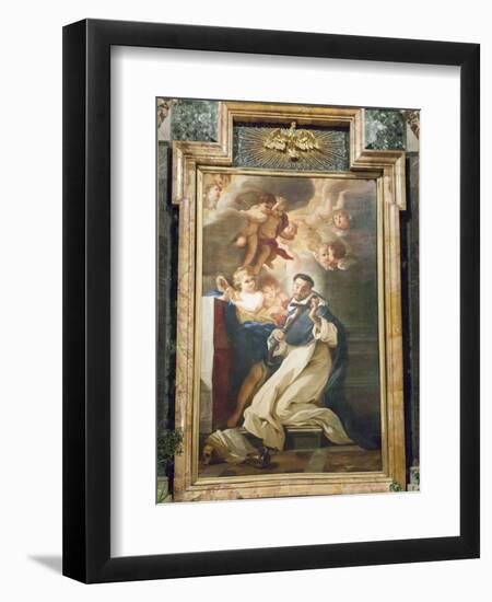 Saint Louis Bertrand in Ecstasy, 1673-Giovanni Battista Gaulli-Framed Giclee Print