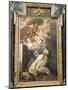 Saint Louis Bertrand in Ecstasy, 1673-Giovanni Battista Gaulli-Mounted Giclee Print