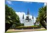 Saint Louis Cathedral and Jackson Square-Gary718-Mounted Photographic Print