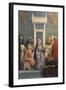 Saint Louis enseigné par sa mère-Alexandre Cabanel-Framed Giclee Print