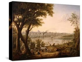 Saint Louis in 1846, 1846-Henry Lewis-Stretched Canvas