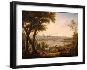 Saint Louis in 1846, 1846-Henry Lewis-Framed Giclee Print