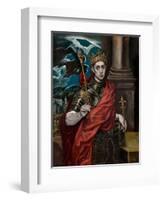 Saint Louis IX of France-El Greco-Framed Giclee Print