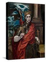 Saint Louis IX of France-El Greco-Stretched Canvas