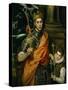 Saint Louis, King of France, and a Pageboy-El Greco-Stretched Canvas