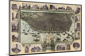 Saint Louis, Missouri in 1896-Graf-Mounted Art Print