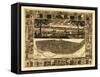 Saint Louis, Missouri - Panoramic Map-Lantern Press-Framed Stretched Canvas