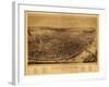 Saint Louis, Missouri - Panoramic Map-Lantern Press-Framed Art Print