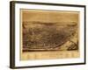 Saint Louis, Missouri - Panoramic Map-Lantern Press-Framed Art Print