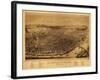 Saint Louis, Missouri - Panoramic Map-Lantern Press-Framed Art Print