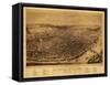 Saint Louis, Missouri - Panoramic Map-Lantern Press-Framed Stretched Canvas