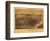 Saint Louis, Missouri - Panoramic Map-Lantern Press-Framed Art Print