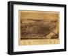 Saint Louis, Missouri - Panoramic Map-Lantern Press-Framed Art Print