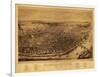 Saint Louis, Missouri - Panoramic Map-Lantern Press-Framed Art Print