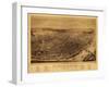 Saint Louis, Missouri - Panoramic Map-Lantern Press-Framed Art Print