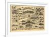 Saint Louis, Missouri - Panoramic Map-Lantern Press-Framed Art Print