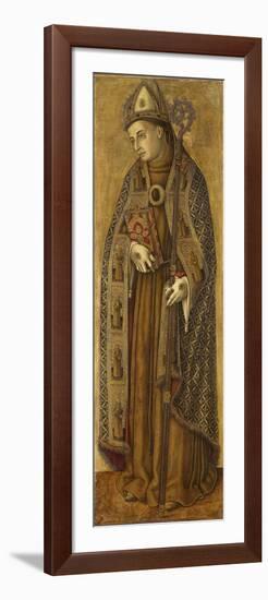 Saint Louis of France-Vittore Crivelli-Framed Art Print