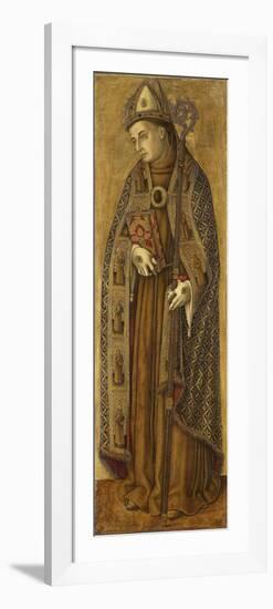 Saint Louis of France-Vittore Crivelli-Framed Premium Giclee Print