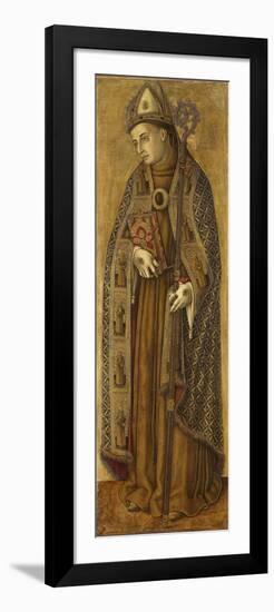 Saint Louis of France-Vittore Crivelli-Framed Premium Giclee Print