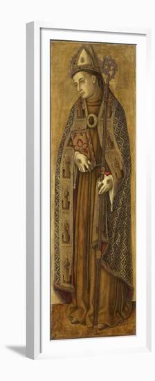 Saint Louis of France-Vittore Crivelli-Framed Premium Giclee Print