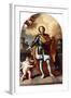 Saint Louis of France-Francesco Solimena-Framed Giclee Print