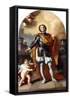 Saint Louis of France-Francesco Solimena-Framed Stretched Canvas