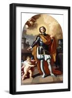 Saint Louis of France-Francesco Solimena-Framed Giclee Print