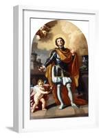 Saint Louis of France-Francesco Solimena-Framed Giclee Print