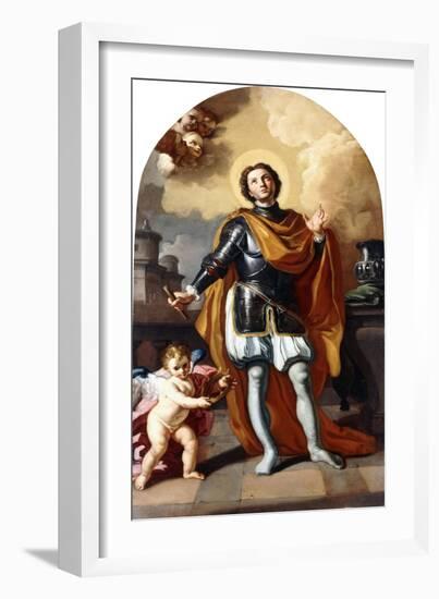 Saint Louis of France-Francesco Solimena-Framed Giclee Print