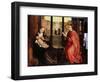 Saint Luc Dessinant La Vierge (Saint Luke Drawing the Virgin). Peinture De Rogier (Roger) Van Der W-Rogier van der Weyden-Framed Giclee Print