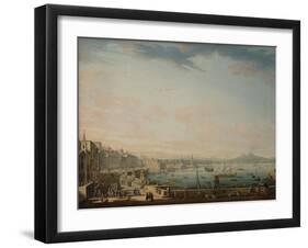 Saint Lucia District, Naples-Antonio Joli-Framed Giclee Print