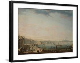 Saint Lucia District, Naples-Antonio Joli-Framed Giclee Print