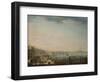 Saint Lucia District, Naples-Antonio Joli-Framed Giclee Print