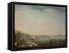 Saint Lucia District, Naples-Antonio Joli-Framed Stretched Canvas