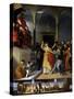 Saint Lucia in Front of the Court-Lorenzo Lotto-Stretched Canvas