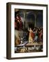 Saint Lucia in Front of the Court-Lorenzo Lotto-Framed Art Print