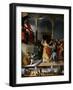 Saint Lucia in Front of the Court-Lorenzo Lotto-Framed Art Print