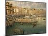 Saint Lucia in Naples, 1888-Vincenzo Migliaro-Mounted Giclee Print